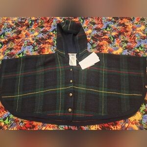 Nwt Little Girls Ralph Lauren Plaid Shawl